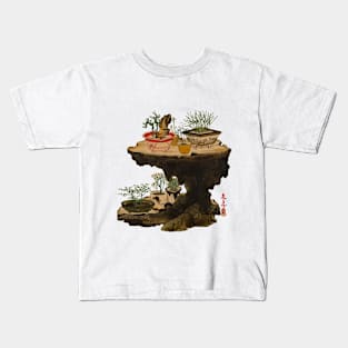 Old Japanese Bonsai Kids T-Shirt